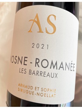 2020 Arnaud et Sophie Vosne-Romanée 'Les Barreaux' (MAGNUM) – Somm Cellars